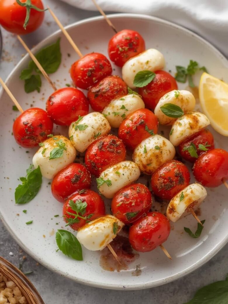 caprese skewer recipe